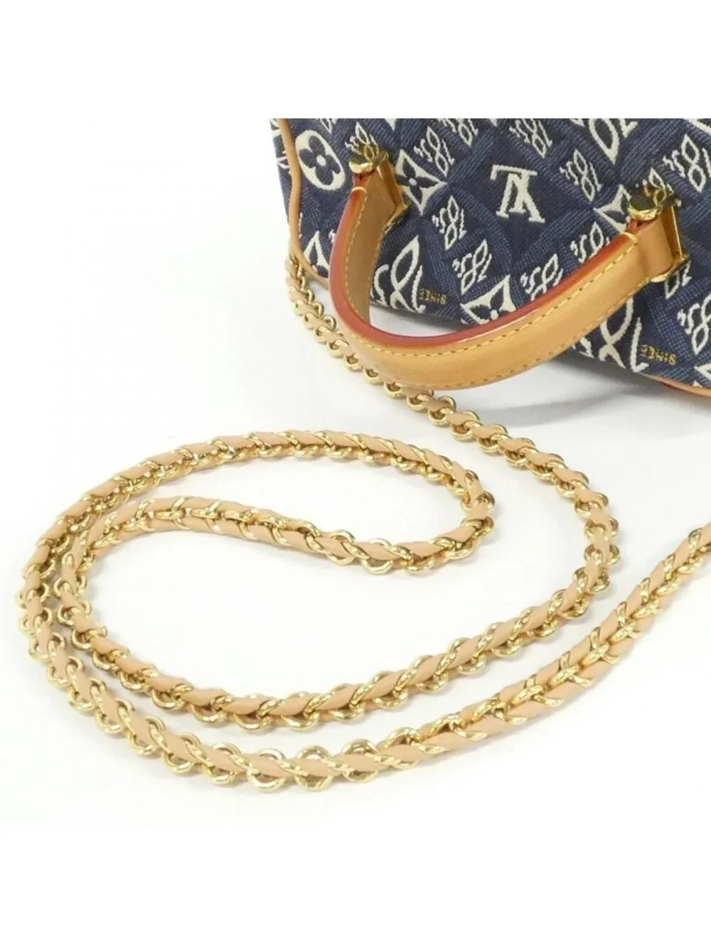 Louis Vuitton Vanity Bag Canvas Blue Bleu